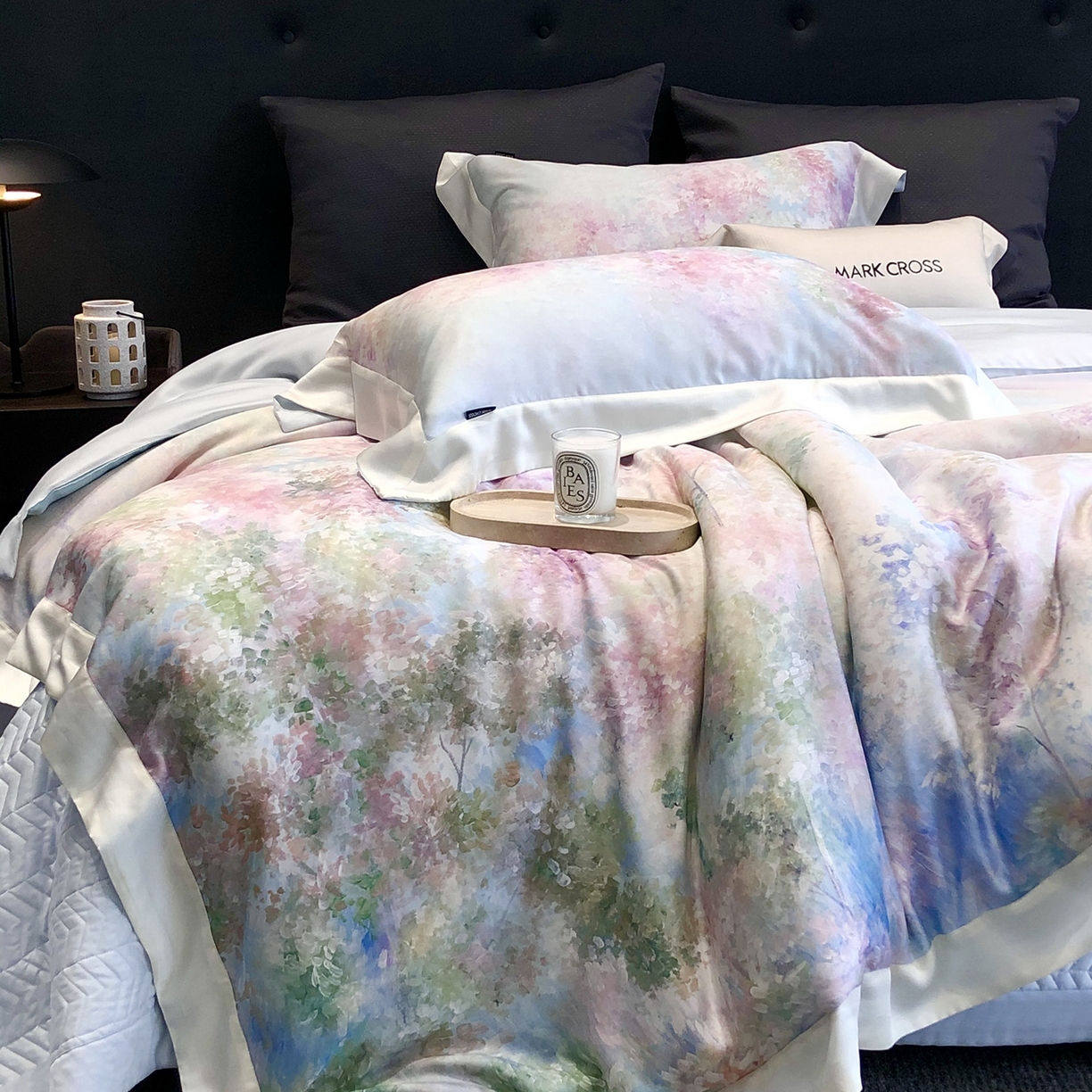 91家纺网 家纺一手货源 找家纺 （总）佳汐蓝家纺 2025新款奶基米磨毛四件套系列