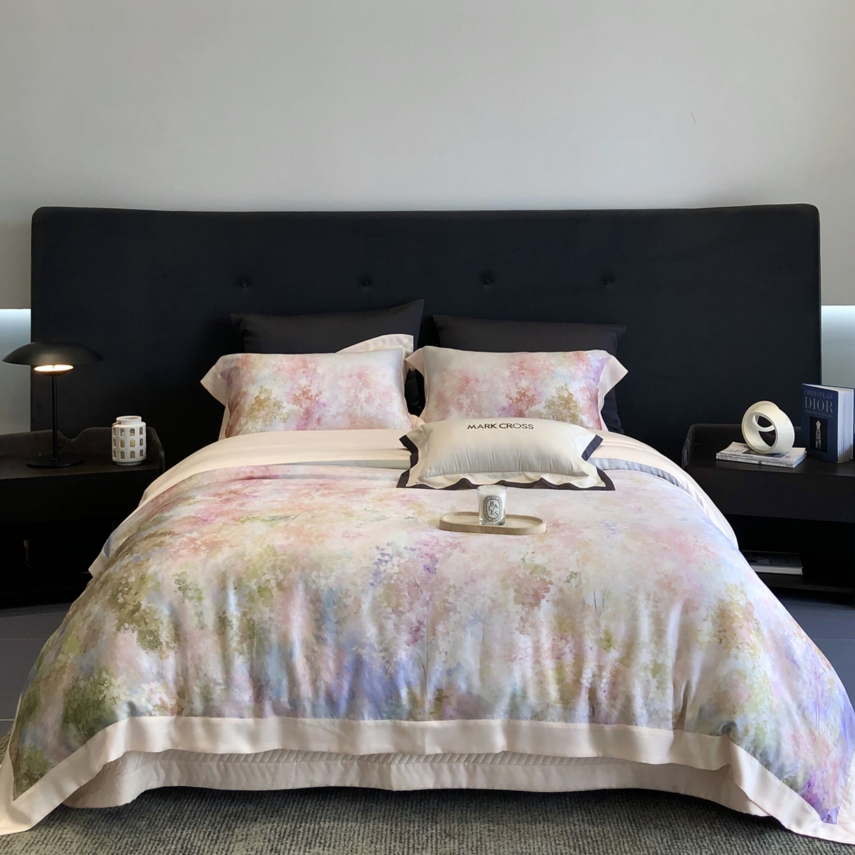 91家纺网 家纺一手货源 找家纺 （总）佳汐蓝家纺 2025新款奶基米磨毛四件套系列