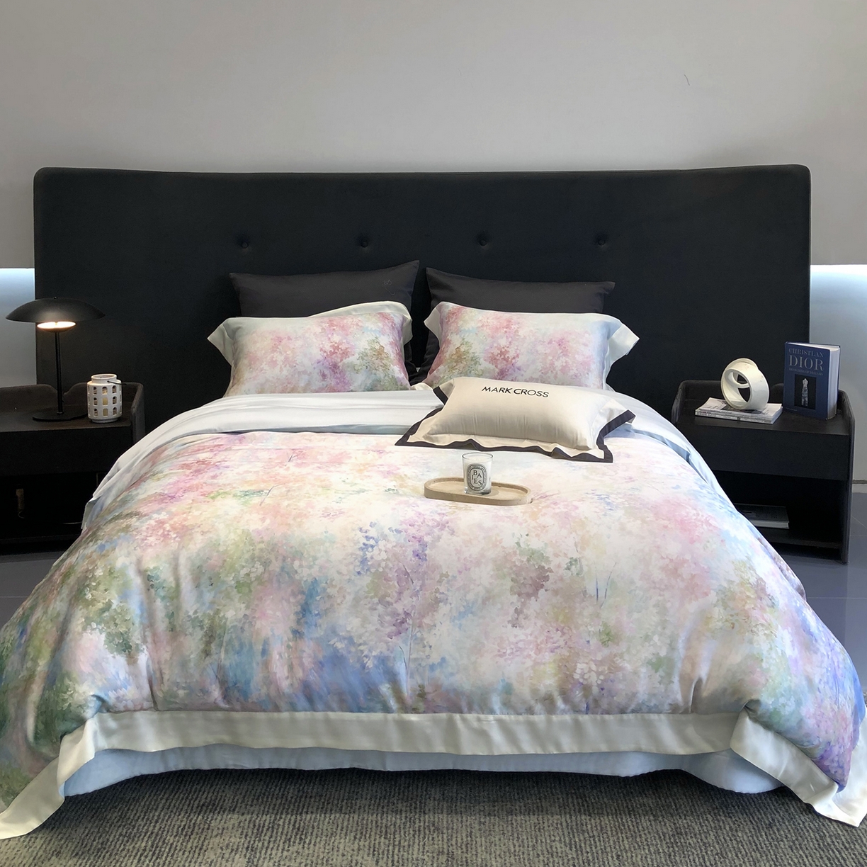 91家纺网 家纺一手货源 找家纺 （总）佳汐蓝家纺 2025新款奶基米磨毛四件套系列