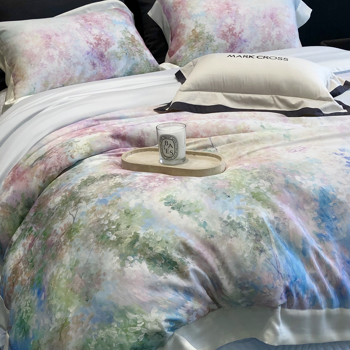 91家纺网 家纺一手货源 找家纺 （总）佳汐蓝家纺 2025新款奶基米磨毛四件套系列