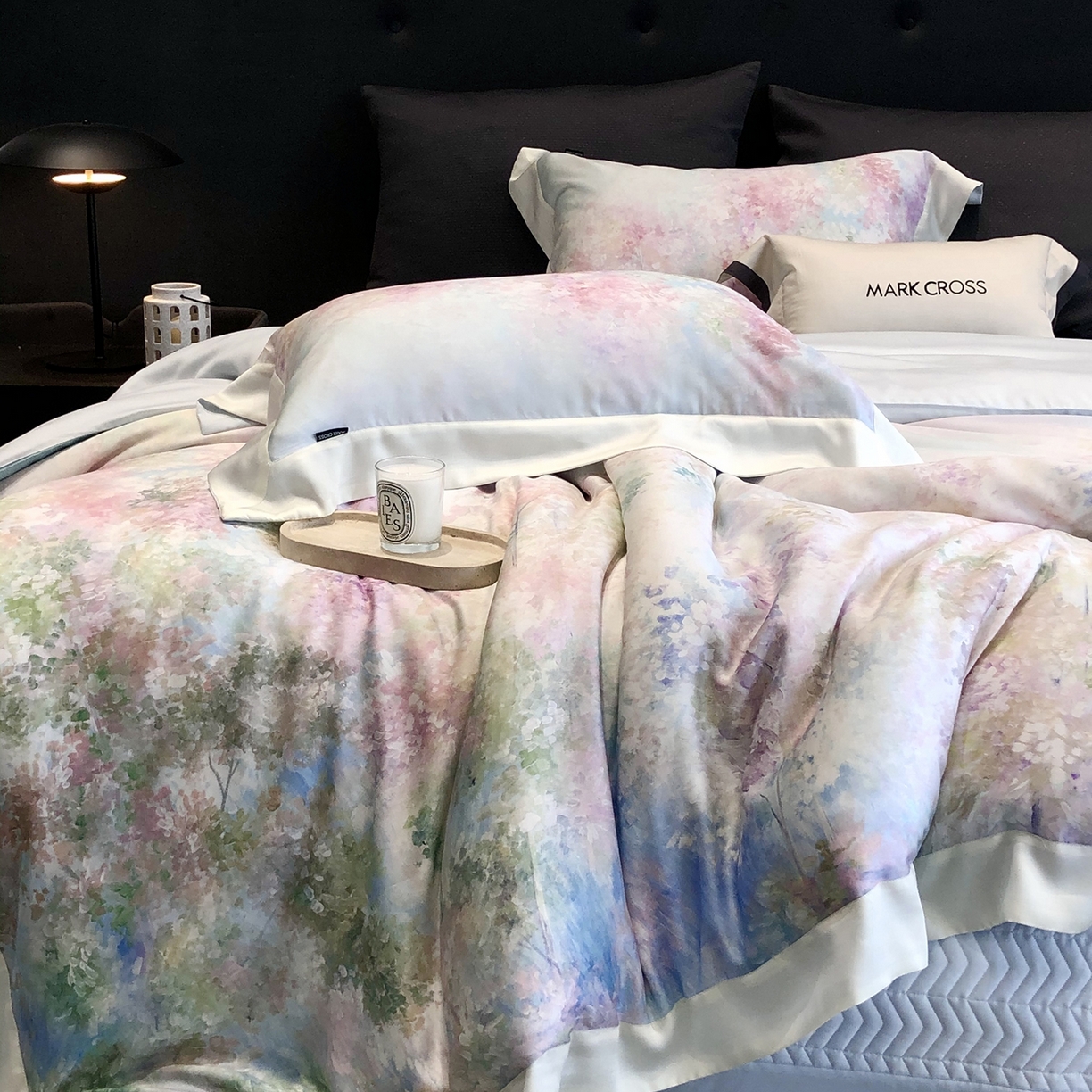 91家纺网 家纺一手货源 找家纺 （总）佳汐蓝家纺 2025新款奶基米磨毛四件套系列