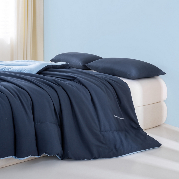 91家纺网 家纺一手货源 找家纺 （总）憨豆家纺 2025新款亲肤舒适星球-深睡控温被被子被芯