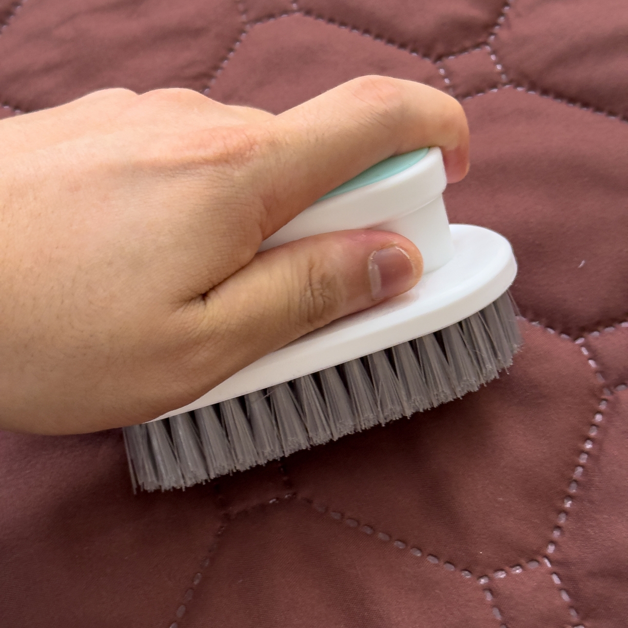 91家纺网 家纺一手货源 找家纺 慕克斯  2025新款原棉大豆抗菌夹棉防水床笠床垫保护罩-四季跑量款 深咖