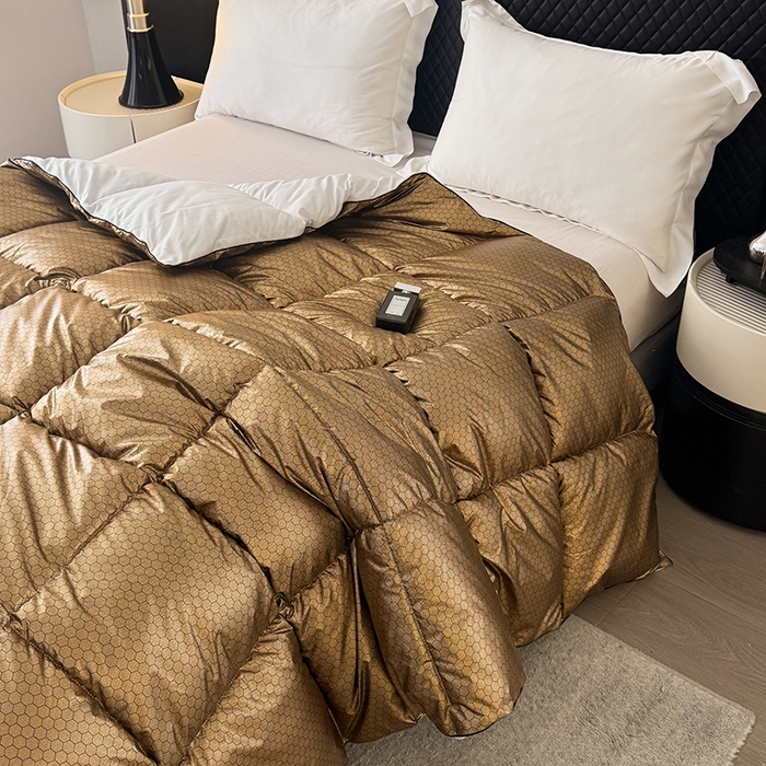 91家纺网 家纺一手货源 找家纺 （总）船王家纺 2025新款石墨烯羊毛黑金被