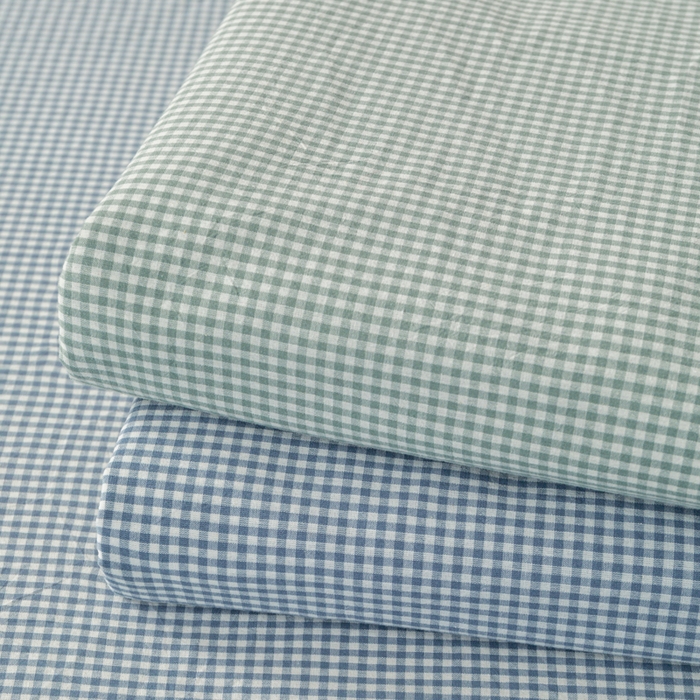 91家纺网 家纺一手货源 找家纺 润肤居 2025新款色织水洗棉系列被套单件被套单品单被套 组合图仅供展示不可下单