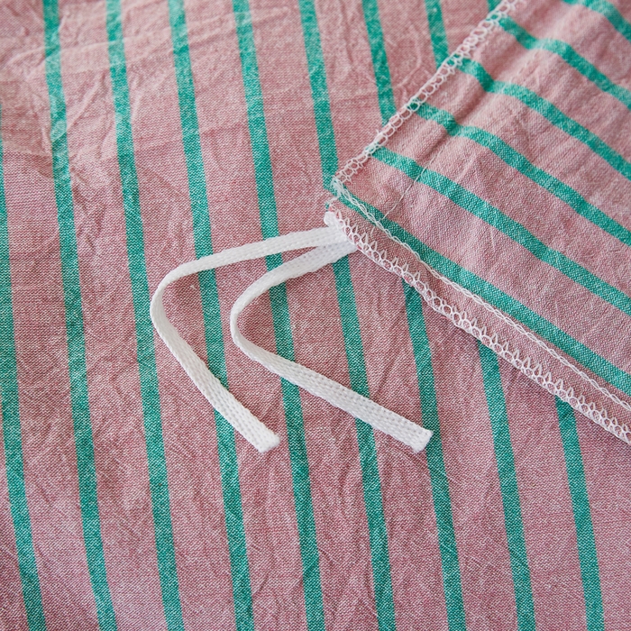 91家纺网 家纺一手货源 找家纺 九沐良品 2025新款全棉色织水洗棉四件套 维克多粉