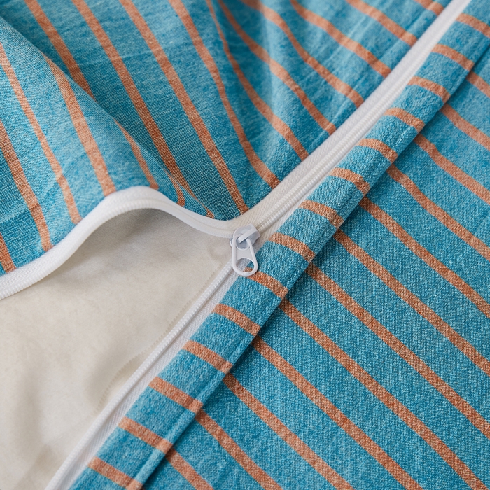 91家纺网 家纺一手货源 找家纺 九沐良品 2025新款全棉色织水洗棉四件套 维克多兰