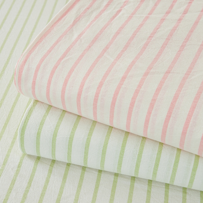 91家纺网 家纺一手货源 找家纺 九沐良品 2025新款全棉色织水洗棉四件套 组合