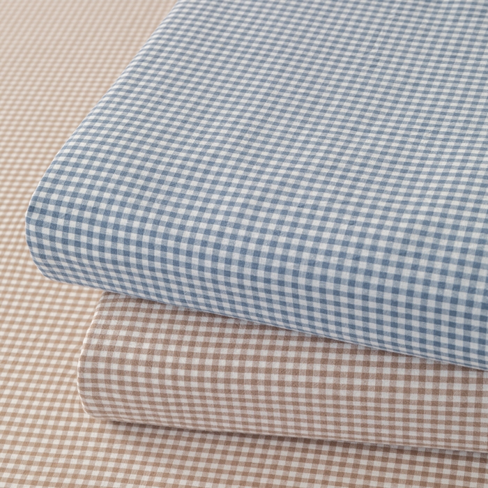 91家纺网 家纺一手货源 找家纺 九沐良品 2025新款全棉色织水洗棉四件套 组合