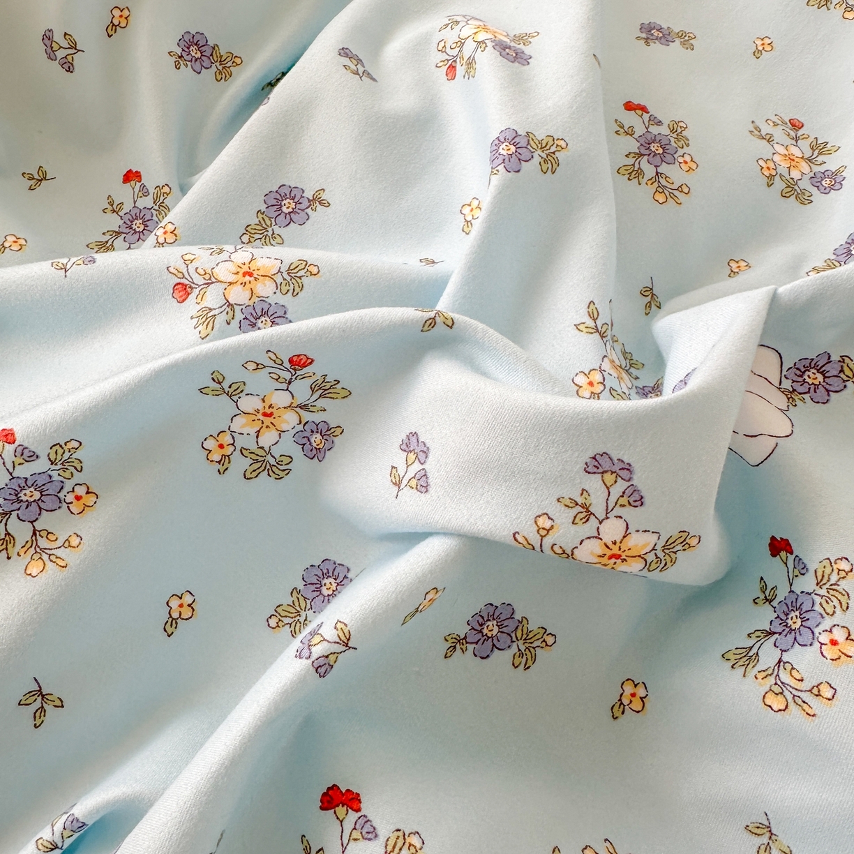 91家纺网 家纺一手货源 找家纺 简冠家纺 2025新款印花植物羊绒磨毛四件套 嘟嘟宝贝