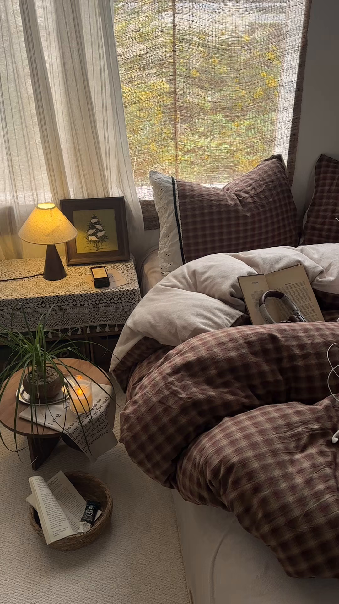 91家纺网 家纺一手货源 找家纺 花漾家居 2025新款无印风格条全棉纯棉色织水洗棉拼牛奶绒套件学生宿舍被套三件套四件套 奶茶可可