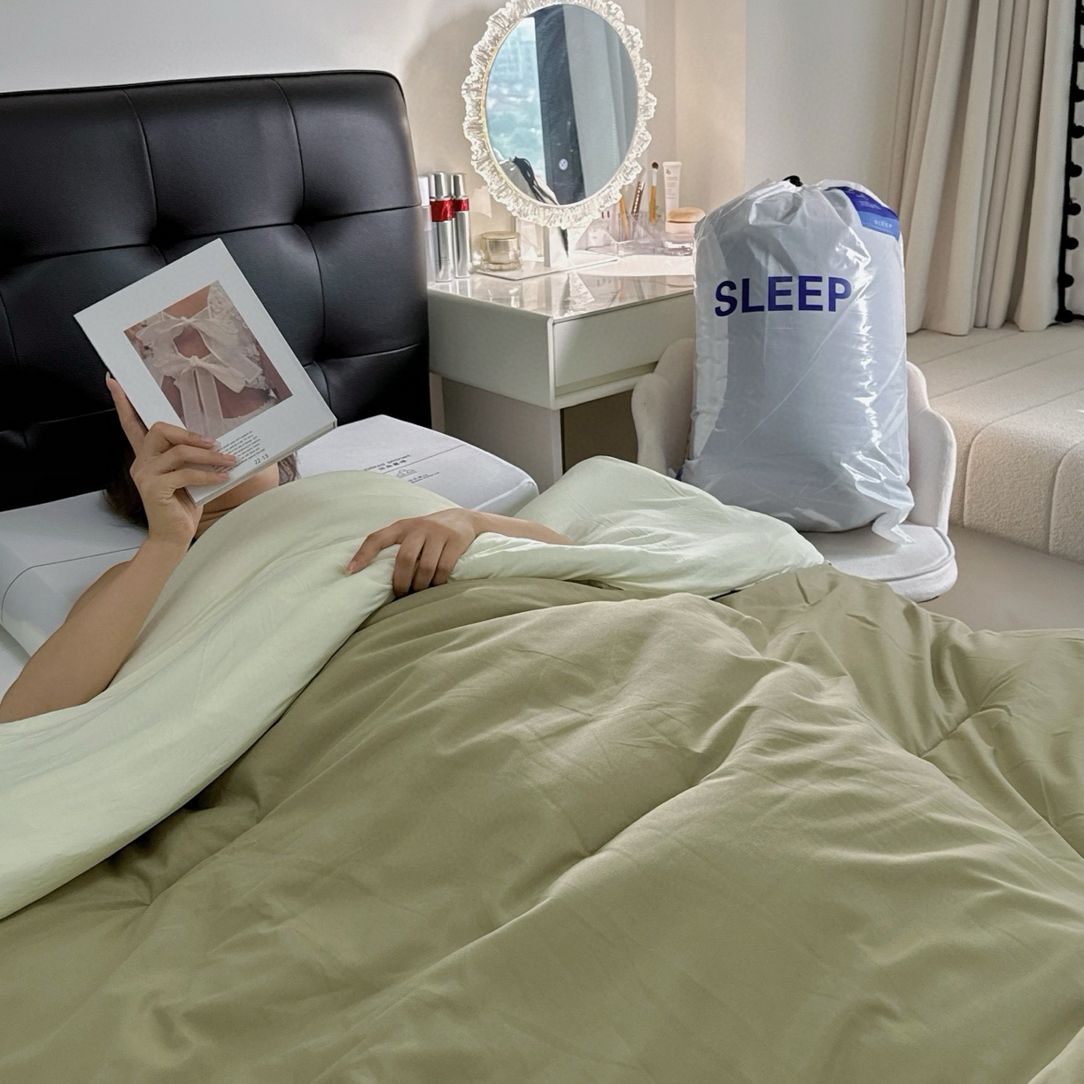 91家纺网 家纺一手货源 找家纺 （总）兜米家居 2025新款某朵酒店同款秋冬保暖深睡控温被芯一体绗缝（不可拆卸）