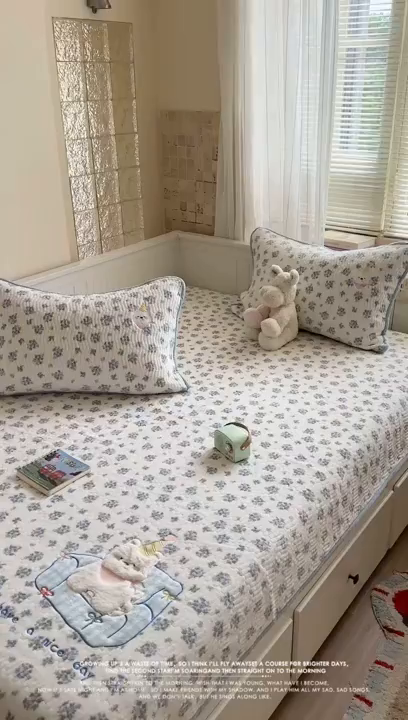 91家纺网 家纺一手货源 找家纺 （总）暖生活 2025新款A类230克加厚牛奶绒贴布绣床盖三件套