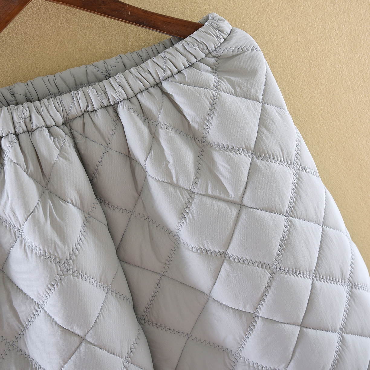 91家纺网 家纺一手货源 找家纺 （总）洛兰沙家居馆 2025新款【防风防水】新款保暖轻盈单边绒立领拉链夹棉睡衣冬季三层加厚保暖家居服