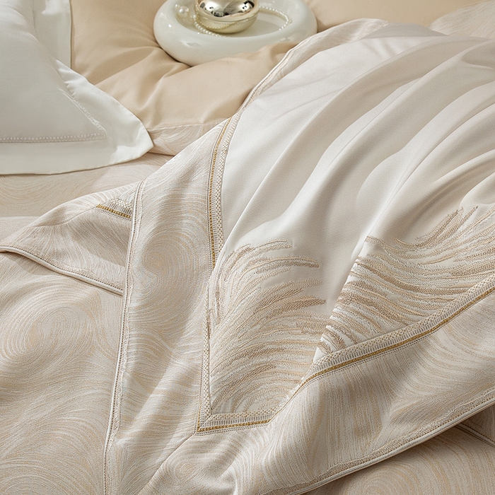 91家纺网 家纺一手货源 找家纺 （总）至爱今生 2025新款色织提花四件套-斯兰顿