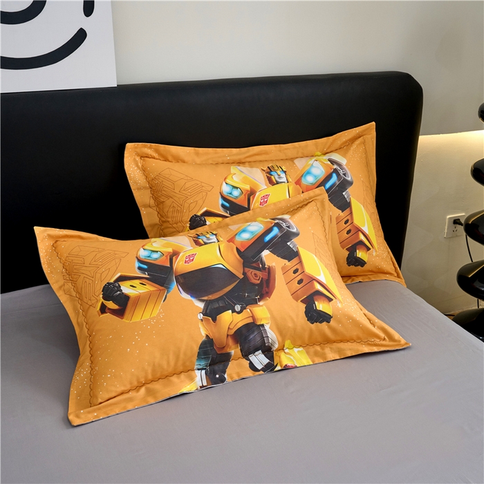 91家纺网 家纺一手货源 找家纺 （总）百利卡通（原迪士尼家纺） 2025新款亲肤舒适变形金刚数码印花全棉纯棉三四件套