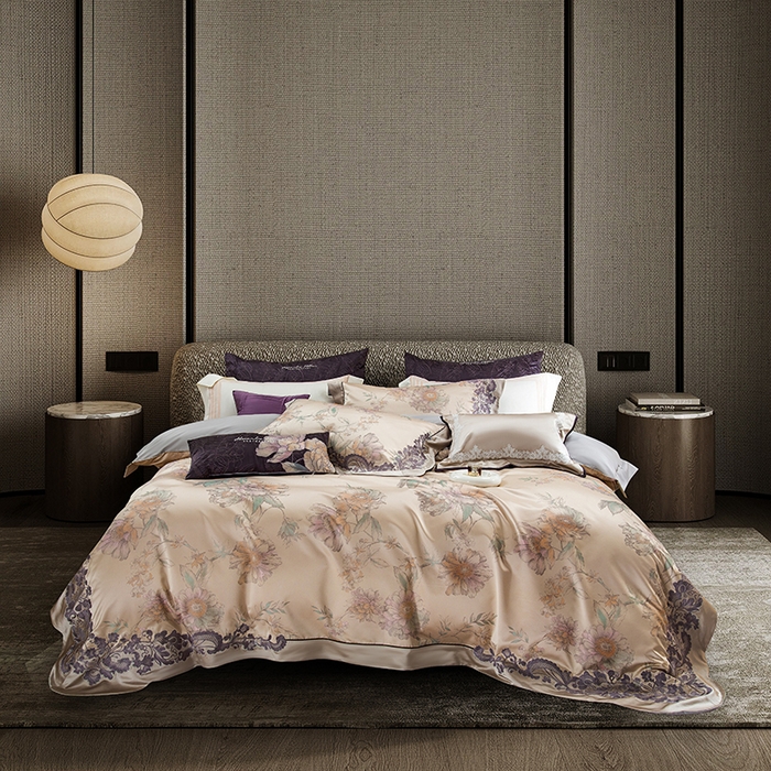 （总）至爱今生 2025新款色织提花四件套-春风里