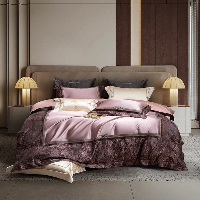 （总）至爱今生 2025新款色织提花四件套-爱尔兰城堡