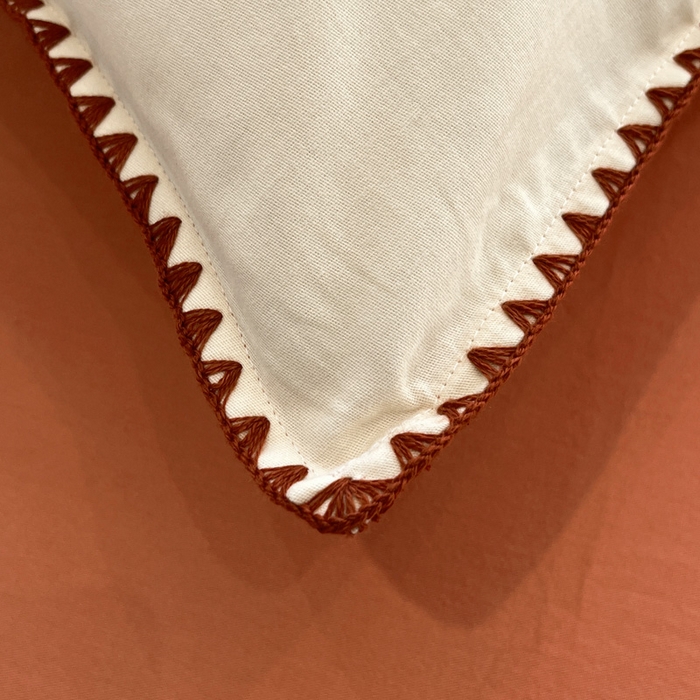 91家纺网 家纺一手货源 找家纺 棉生活家纺 2025新款简约北欧风全棉纯棉磨毛贝壳边四件套 日落