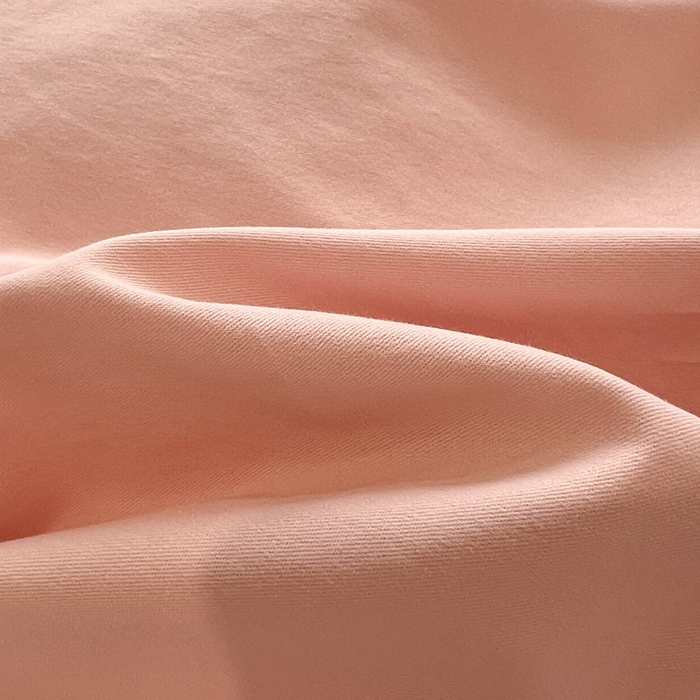 91家纺网 家纺一手货源 找家纺 棉生活家纺 2025新款简约北欧风全棉纯棉磨毛贝壳边四件套 粉黛