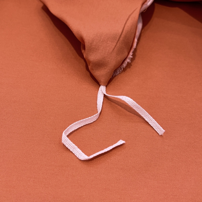 91家纺网 家纺一手货源 找家纺 棉生活家纺 2025新款简约北欧风全棉纯棉磨毛贝壳边四件套 秋日