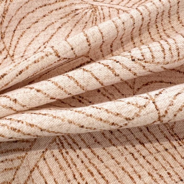 91家纺网 家纺一手货源 找家纺 棉生活家纺 2025新款简约北欧风全棉纯棉磨毛贝壳边四件套 秋日