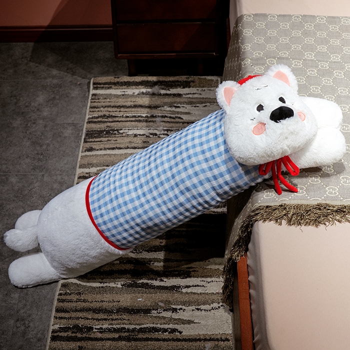 91家纺网 家纺一手货源 找家纺 （总）仟亿莱 2025新款萌萌西高地长条睡觉抱枕