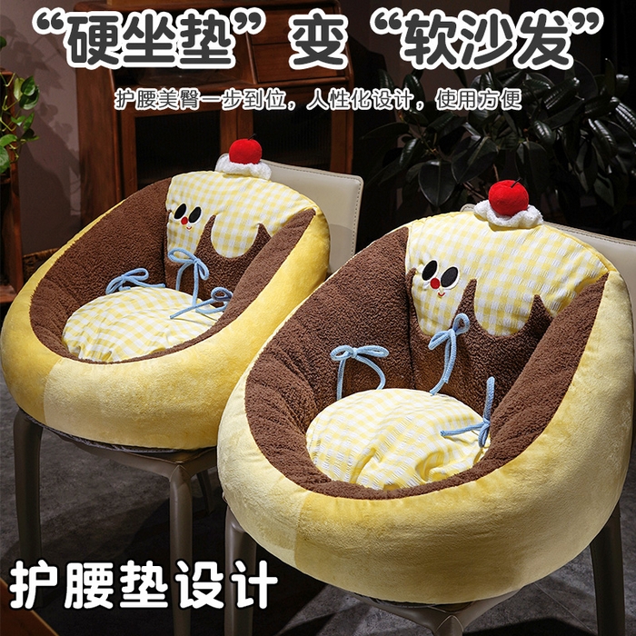 91家纺网 家纺一手货源 找家纺 （总）仟亿莱 2025新款大眼布丁半包围蒲团坐垫