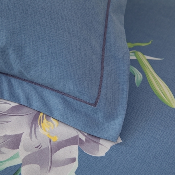 91家纺网 家纺一手货源 找家纺 （总）幸嘉轩 2025新款全棉喷气加厚磨毛印花小清新四件套