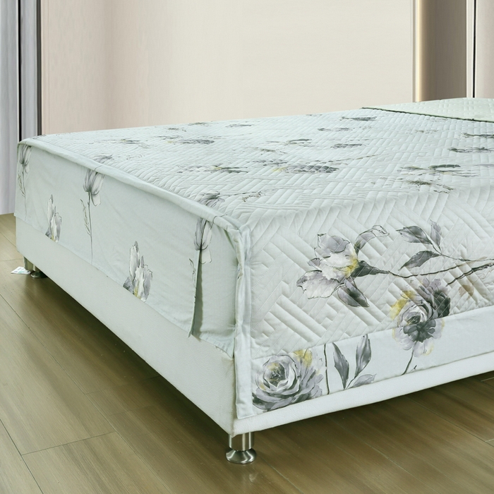 91家纺网 家纺一手货源 找家纺 OL家纺 2025新款13376全棉印花床盖四件套 逐梦