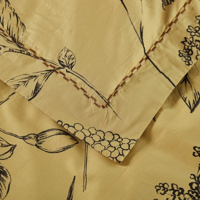 91家纺网 家纺一手货源 找家纺 （总）OL家纺 2025新款13376全棉印花床盖四件套