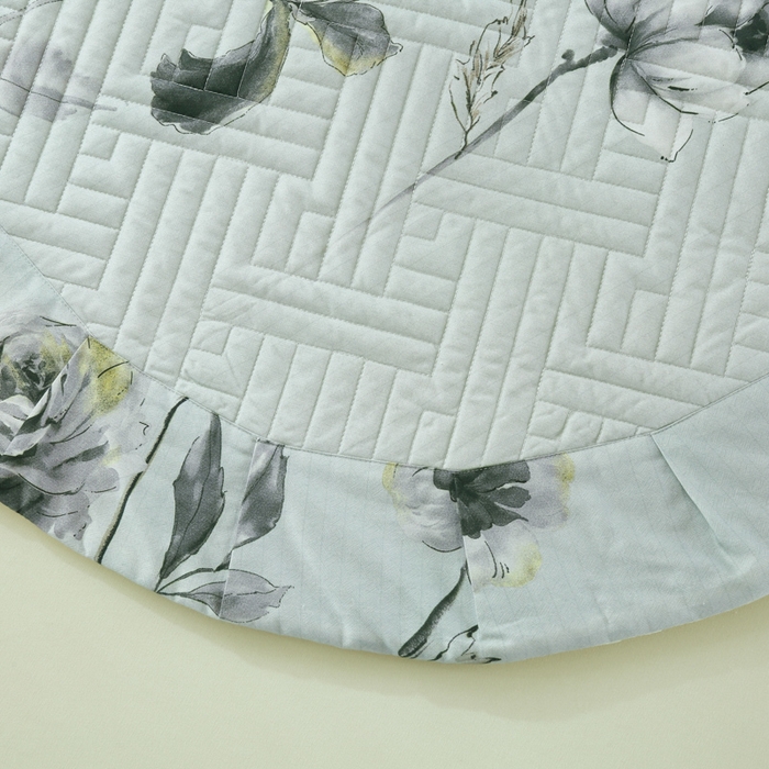 91家纺网 家纺一手货源 找家纺 OL家纺 2025新款13376全棉印花床盖四件套 逐梦