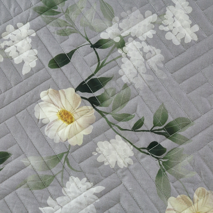 91家纺网 家纺一手货源 找家纺 OL家纺 2025新款13376全棉印花床盖四件套 来梦