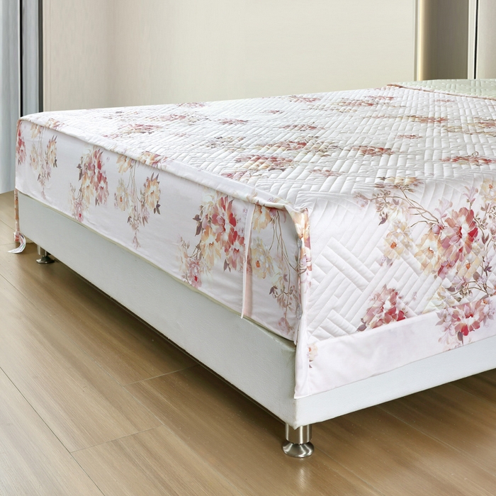 91家纺网 家纺一手货源 找家纺 OL家纺 2025新款13376全棉印花床盖四件套 舜华