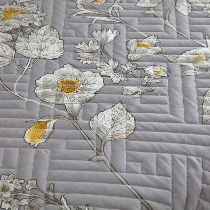 91家纺网 家纺一手货源 找家纺 OL家纺 2025新款13376全棉印花床盖四件套 魅资