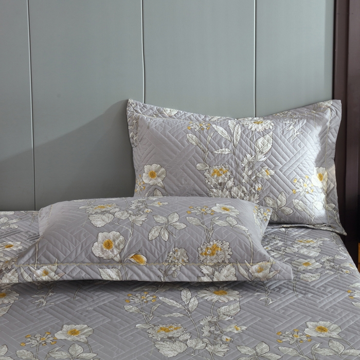 91家纺网 家纺一手货源 找家纺 OL家纺 2025新款13376全棉印花床盖四件套 魅资