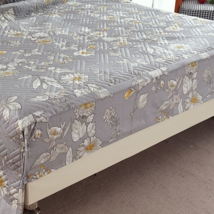 91家纺网 家纺一手货源 找家纺 OL家纺 2025新款13376全棉印花床盖四件套 魅资