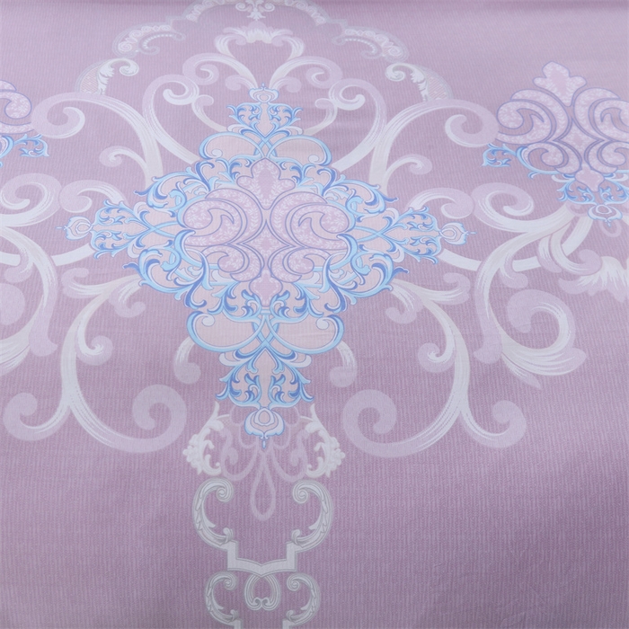 91家纺网 家纺一手货源 找家纺 OL家纺 2025新款13376全棉印花床盖四件套 欧式风情