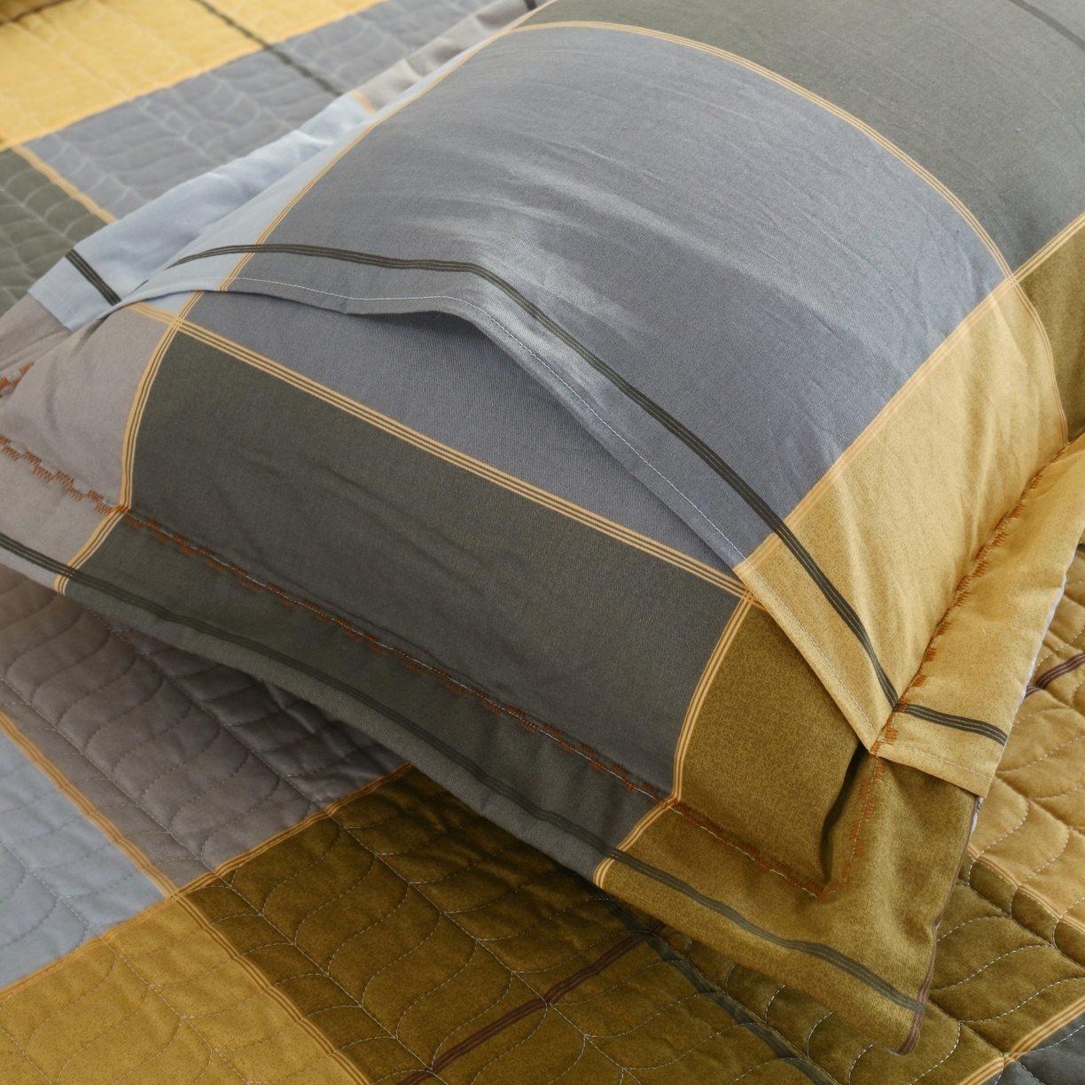 91家纺网 家纺一手货源 找家纺 OL家纺 2025新款13376全棉印花床盖四件套 时光映画