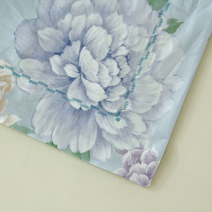 91家纺网 家纺一手货源 找家纺 OL家纺 2025新款13376全棉印花床盖四件套 月色