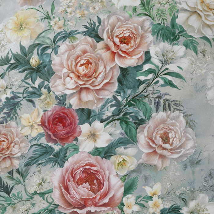 91家纺网 家纺一手货源 找家纺 OL家纺 2025新款13376全棉印花床盖四件套 莫奈