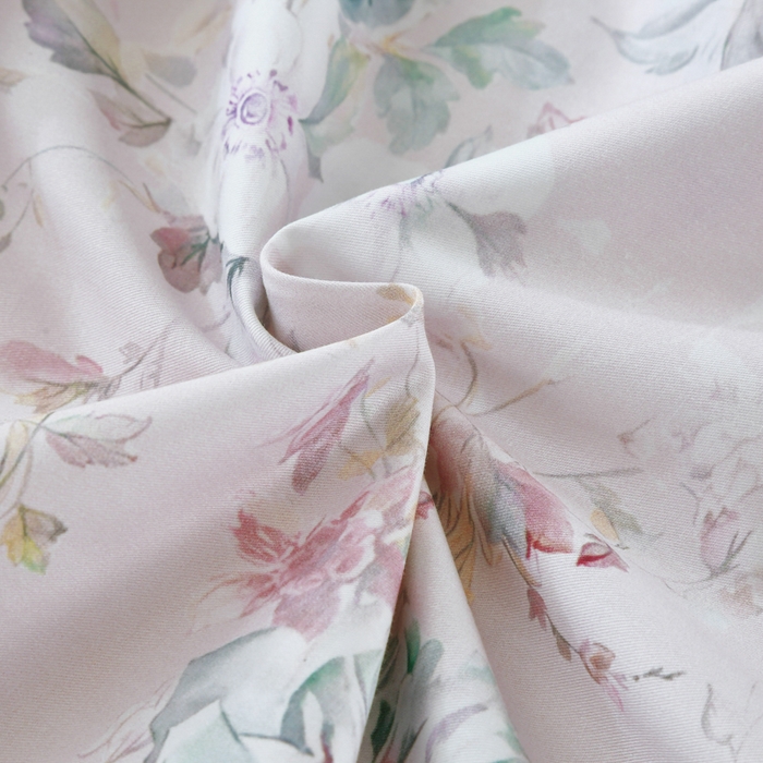 91家纺网 家纺一手货源 找家纺 OL家纺 2025新款13376全棉印花床盖三件套 蝶影香浓