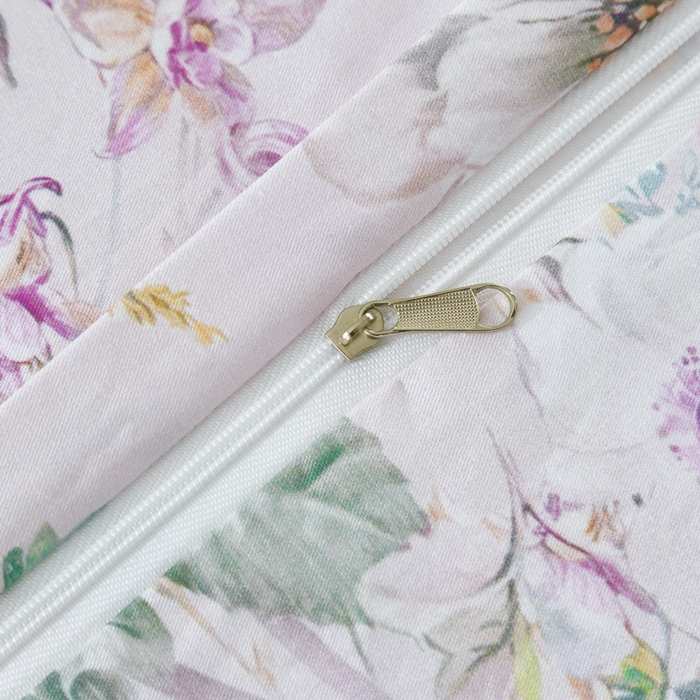 91家纺网 家纺一手货源 找家纺 OL家纺 2025新款13376全棉印花床盖三件套 蝶影香浓