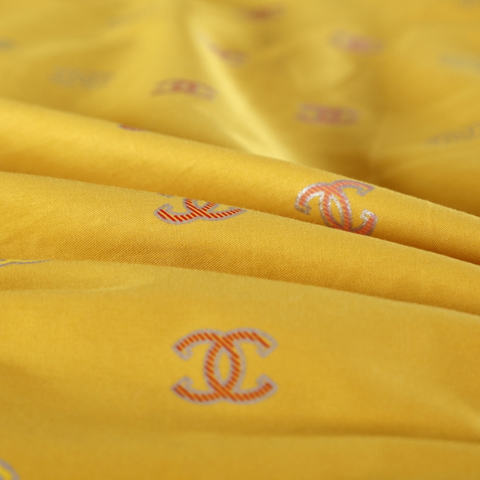 91家纺网 家纺一手货源 找家纺 OL家纺 2025新款13376全棉印花床盖三件套 欧风丽影-黄