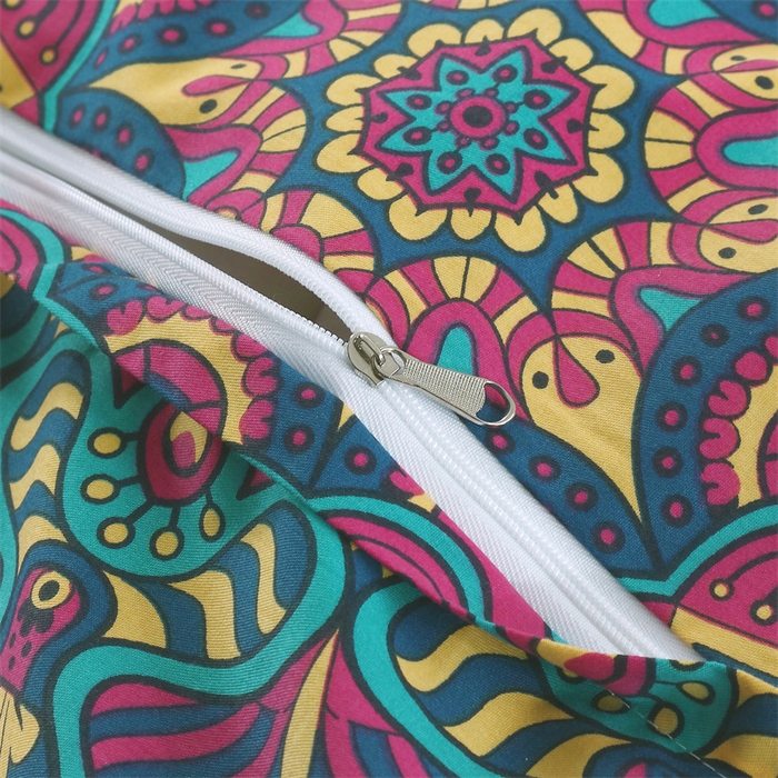 91家纺网 家纺一手货源 找家纺 OL家纺 2025新款13376全棉印花床盖三件套 伊丽莎白