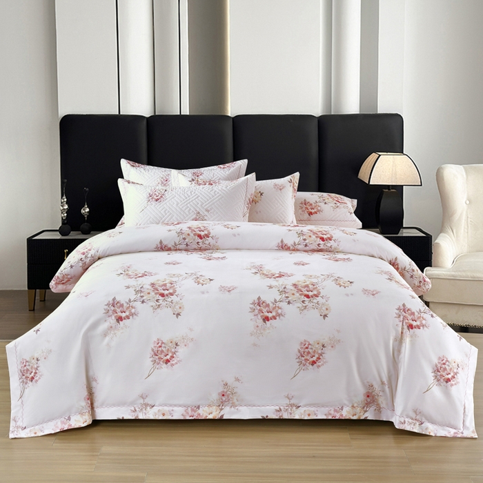 91家纺网 家纺一手货源 找家纺 OL家纺 2025新款13376全棉印花床盖三件套 舜华