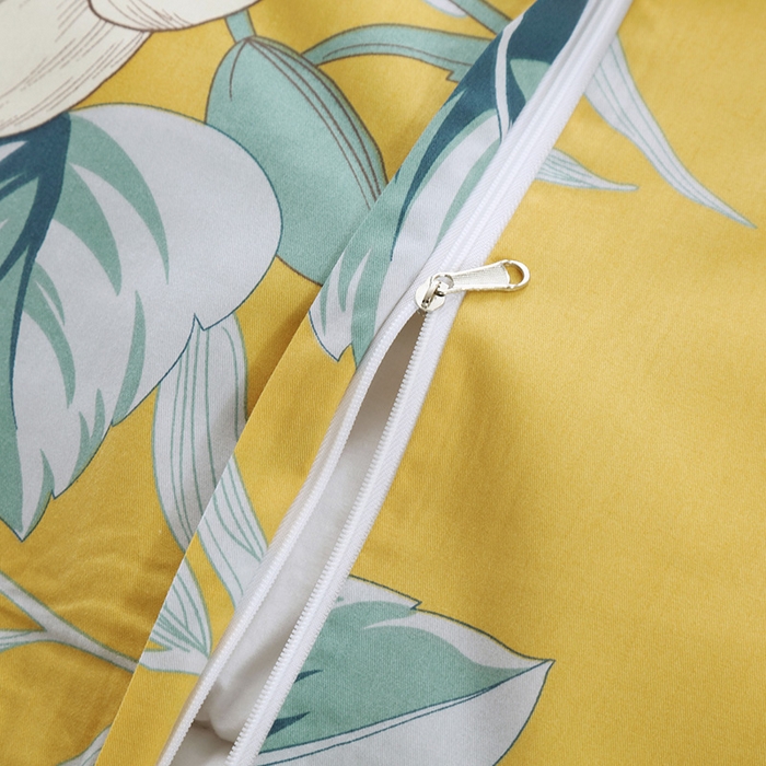 91家纺网 家纺一手货源 找家纺 OL家纺 2025新款13376全棉印花床盖三件套 麦田印画