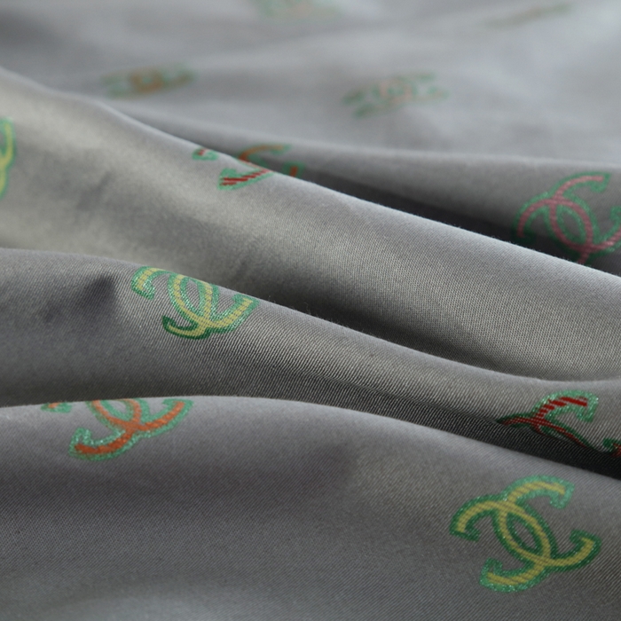 91家纺网 家纺一手货源 找家纺 OL家纺 2025新款13376全棉印花床盖三件套 欧风丽影-灰