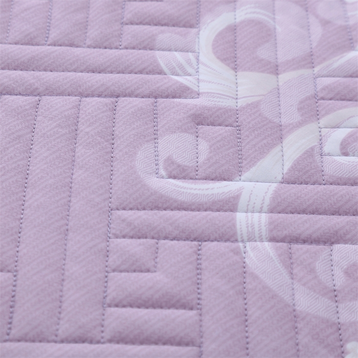 91家纺网 家纺一手货源 找家纺 OL家纺 2025新款13376全棉印花床盖三件套 欧式风情