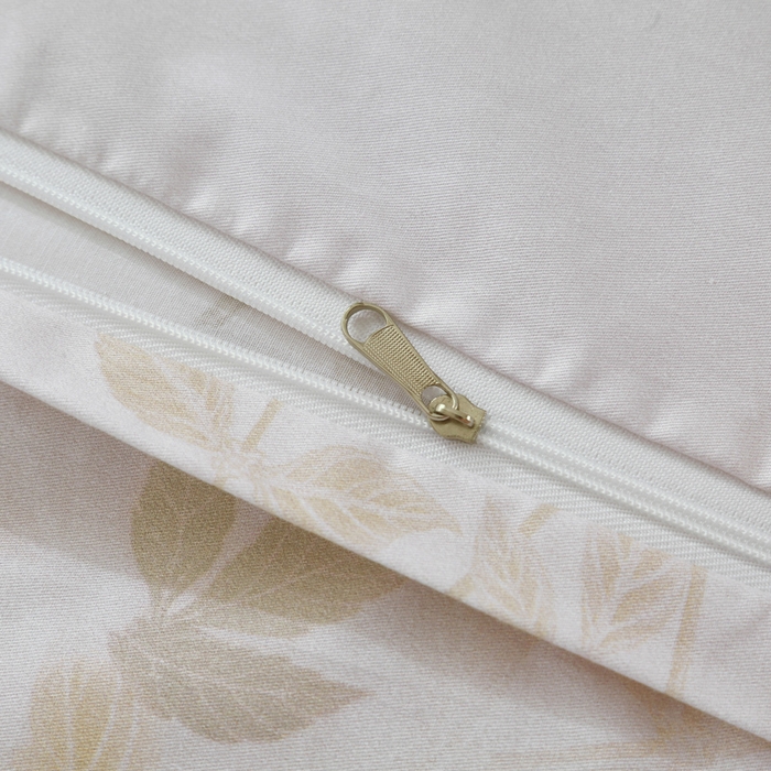 91家纺网 家纺一手货源 找家纺 OL家纺 2025新款13376全棉印花床盖三件套 桃枝夭夭-绿